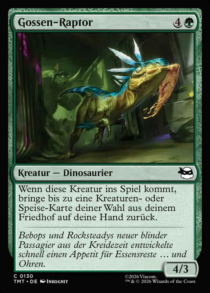TMT-130-Gossen-Raptor-de Gossen-Raptor kaufen - Teenage Mutant Ninja Turtles bei TcG Love