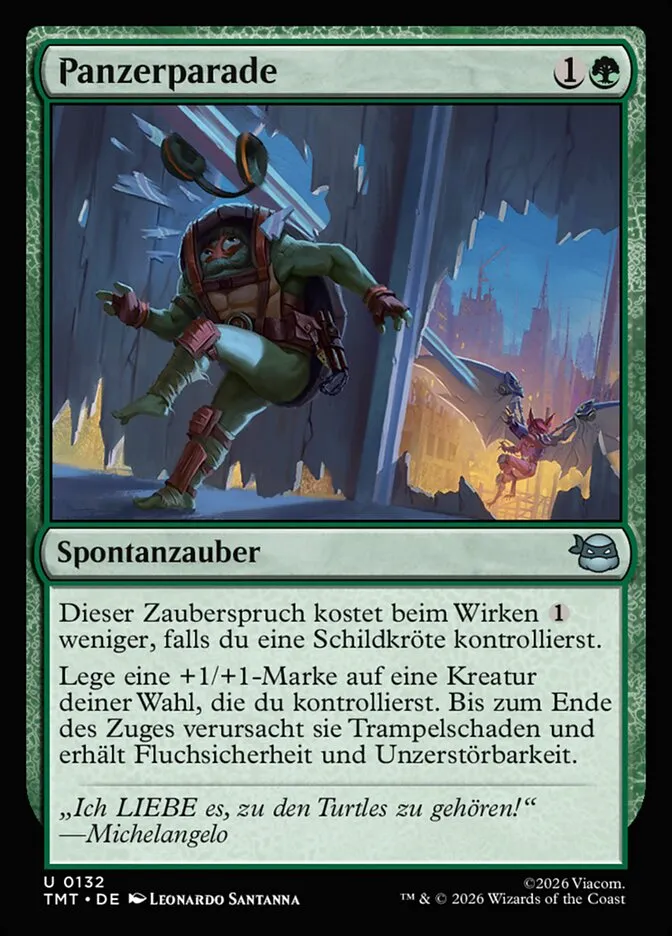 TMT-132-Panzerparade-de Panzerparade kaufen - Teenage Mutant Ninja Turtles bei TcG Love