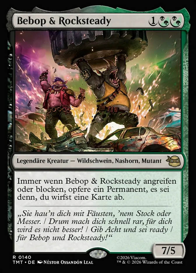 Bebop & Rocksteady kaufen - Teenage Mutant Ninja Turtles bei TcG Love