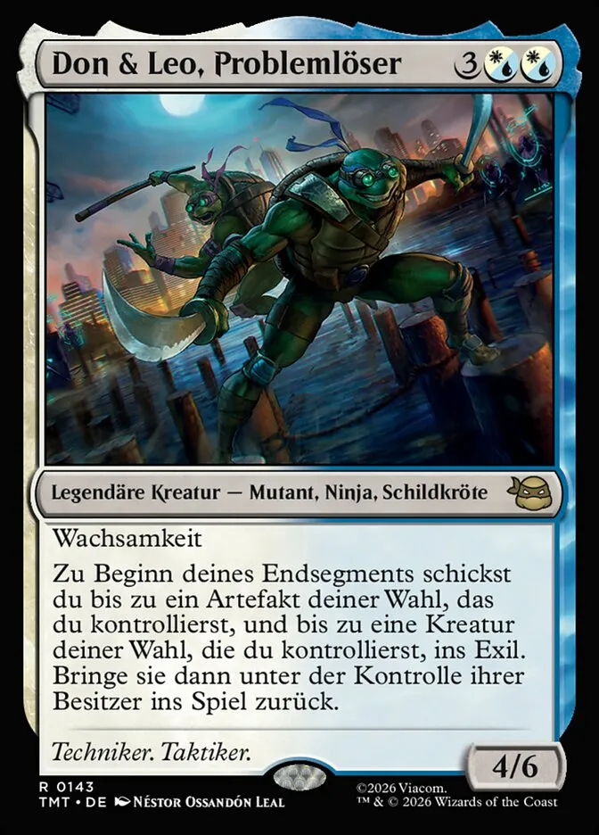 TMT-143-Don---Leo--Probleml-ser-de Don & Leo, Problemlöser kaufen - Teenage Mutant Ninja Turtles bei TcG Love