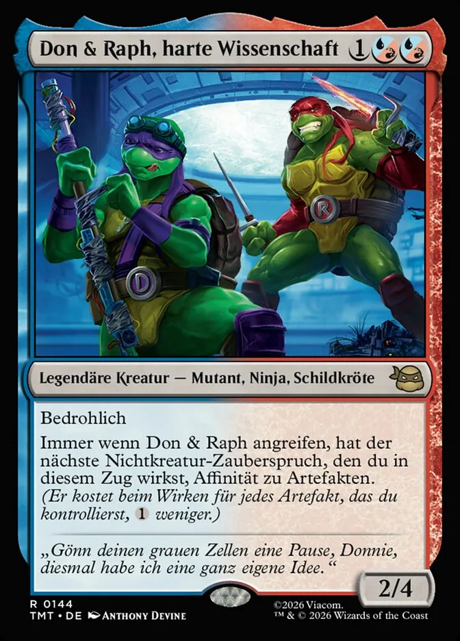Don & Raph, harte Wissenschaft kaufen - Teenage Mutant Ninja Turtles bei TcG Love
