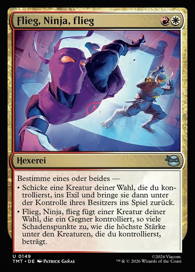 Flieg, Ninja, flieg kaufen - Teenage Mutant Ninja Turtles bei TcG Love