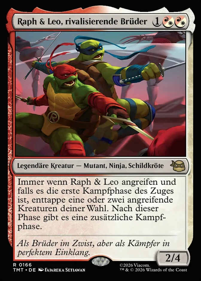TMT-166-Raph---Leo--rivalisierende-Br-der-de Raph & Leo, rivalisierende Brüder kaufen - Teenage Mutant Ninja Turtles bei TcG Love