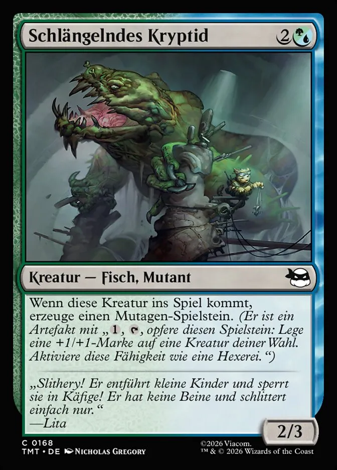 TMT-168-Schl-ngelndes-Kryptid-de Schlängelndes Kryptid kaufen - Teenage Mutant Ninja Turtles bei TcG Love