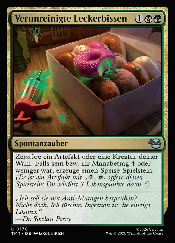 TMT-170-Verunreinigte-Leckerbissen-de Verunreinigte Leckerbissen kaufen - Teenage Mutant Ninja Turtles bei TcG Love