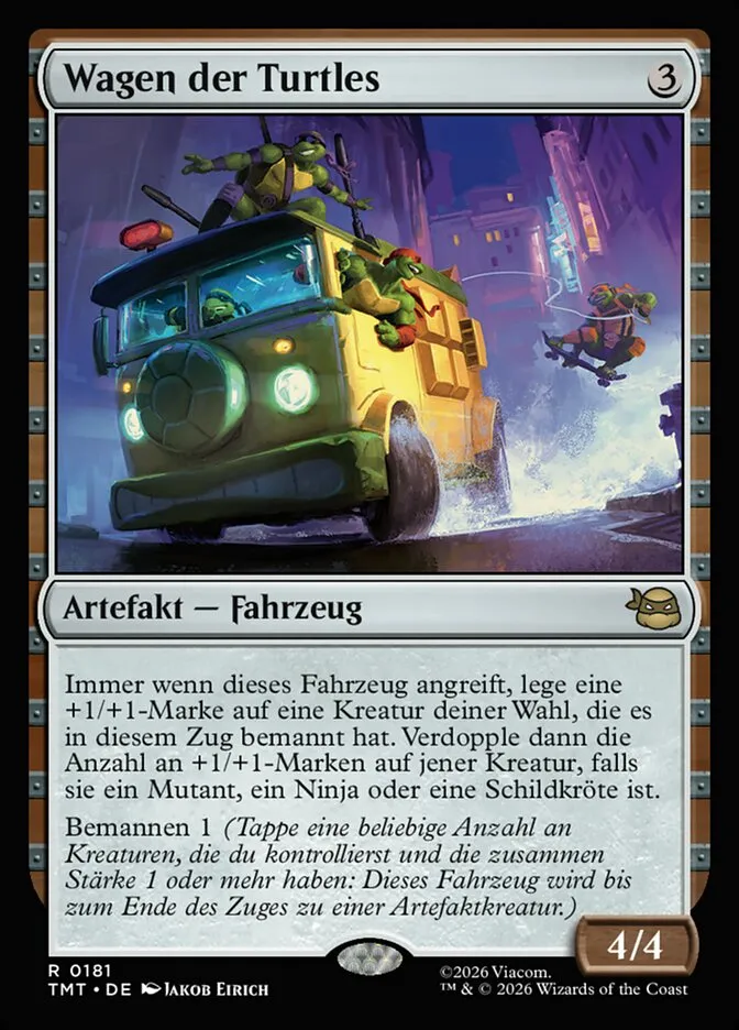 Wagen der Turtles kaufen - Teenage Mutant Ninja Turtles bei TcG Love