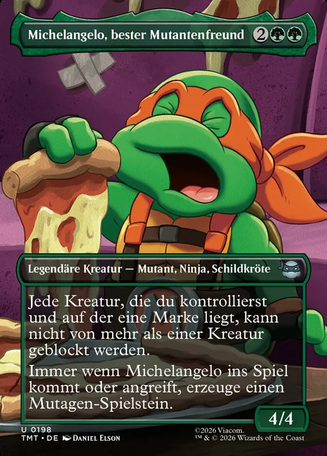 TMT-198-Michelangelo--bester-Mutantenfreund-de Michelangelo, bester Mutantenfreund kaufen - Teenage Mutant Ninja Turtles bei TcG Love