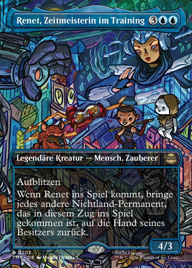 TMT-202-Renet--Zeitmeisterin-im-Training-de Renet, Zeitmeisterin im Training kaufen - Teenage Mutant Ninja Turtles bei TcG Love