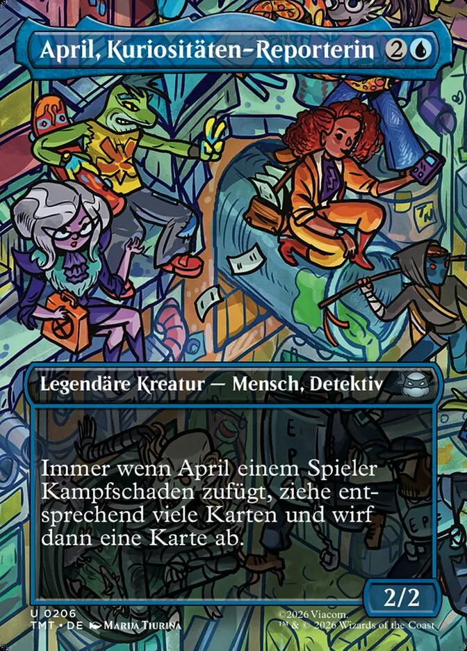 April, Kuriositäten-Reporterin kaufen - Teenage Mutant Ninja Turtles bei TcG Love