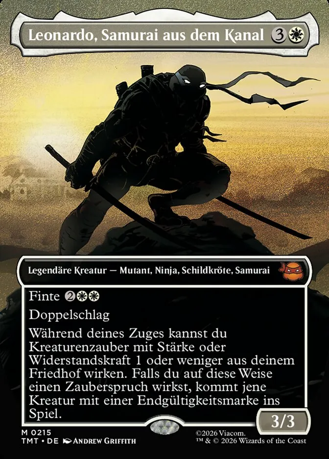 TMT-215-Leonardo--Samurai-aus-dem-Kanal-de Leonardo, Samurai aus dem Kanal kaufen - Teenage Mutant Ninja Turtles bei TcG Love