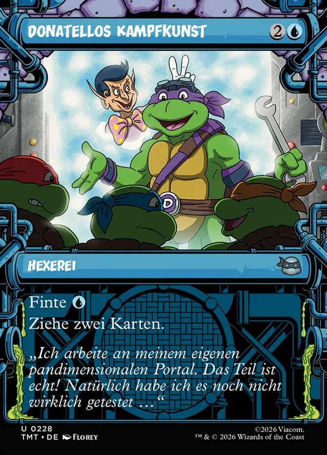 TMT-228-Donatellos-Kampfkunst-de Donatellos Kampfkunst kaufen - Teenage Mutant Ninja Turtles bei TcG Love