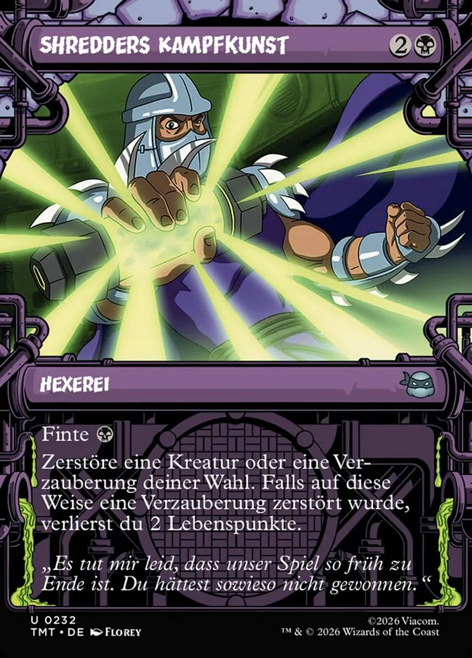 TMT-232-Shredders-Kampfkunst-de Shredders Kampfkunst kaufen - Teenage Mutant Ninja Turtles bei TcG Love