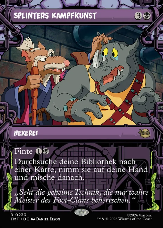 TMT-233-Splinters-Kampfkunst-de Splinters Kampfkunst kaufen - Teenage Mutant Ninja Turtles bei TcG Love