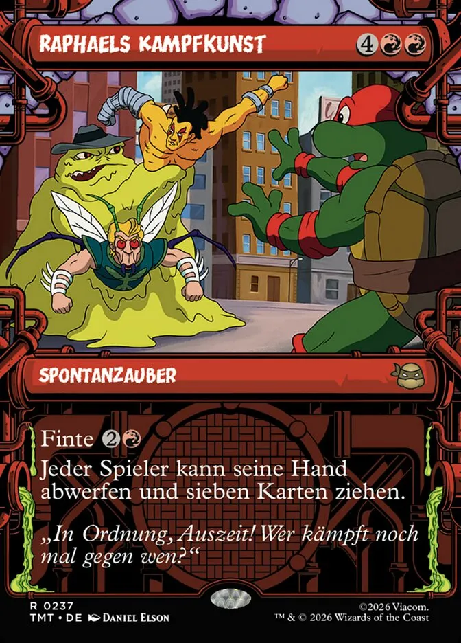 TMT-237-Raphaels-Kampfkunst-de Raphaels Kampfkunst kaufen - Teenage Mutant Ninja Turtles bei TcG Love