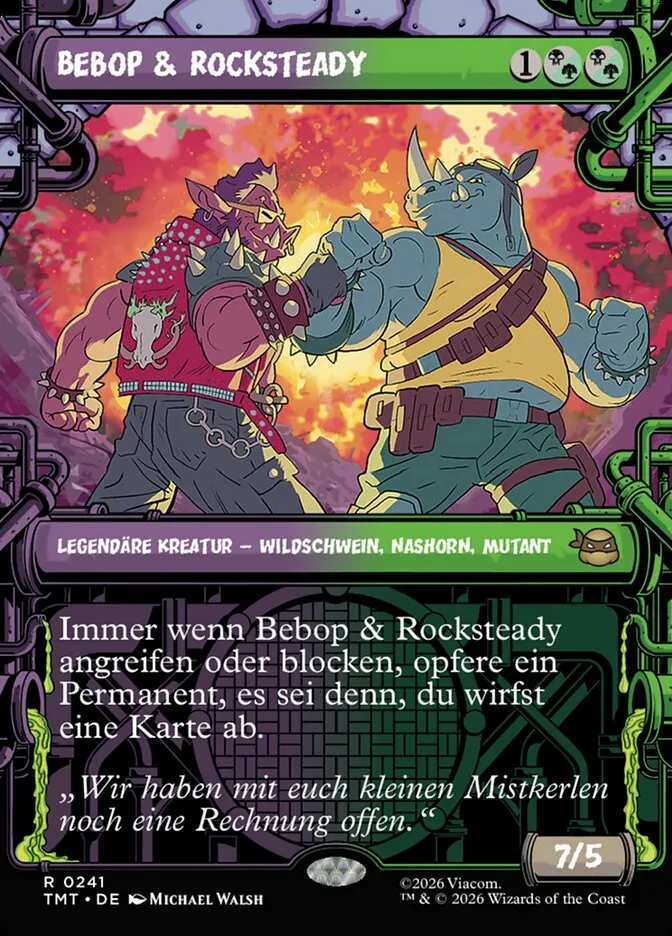 Bebop & Rocksteady kaufen - Teenage Mutant Ninja Turtles bei TcG Love