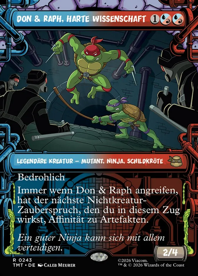 TMT-243-Don---Raph--harte-Wissenschaft-de Don & Raph, harte Wissenschaft kaufen - Teenage Mutant Ninja Turtles bei TcG Love