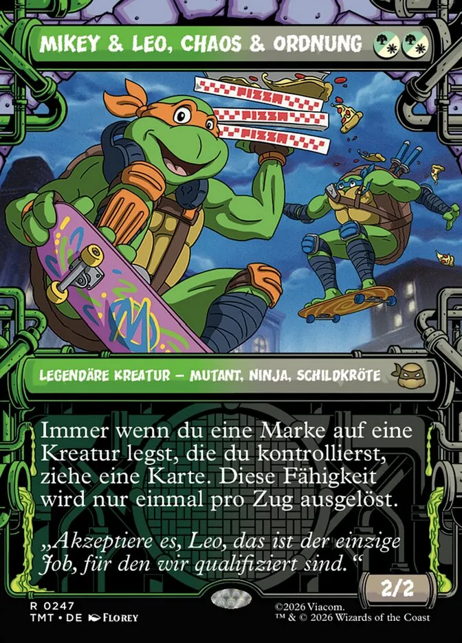 TMT-247-Mikey---Leo--Chaos---Ordnung-de Mikey & Leo, Chaos & Ordnung kaufen - Teenage Mutant Ninja Turtles bei TcG Love