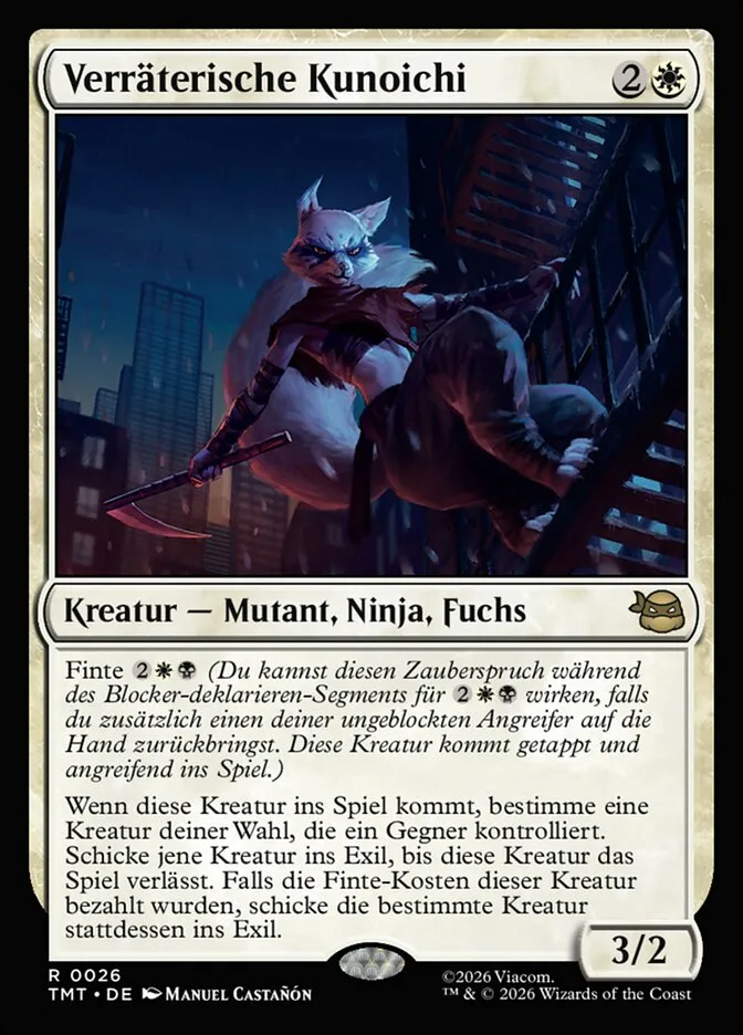 Verräterische Kunoichi kaufen - Teenage Mutant Ninja Turtles bei TcG Love