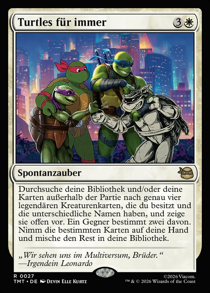 Turtles für immer kaufen - Teenage Mutant Ninja Turtles bei TcG Love