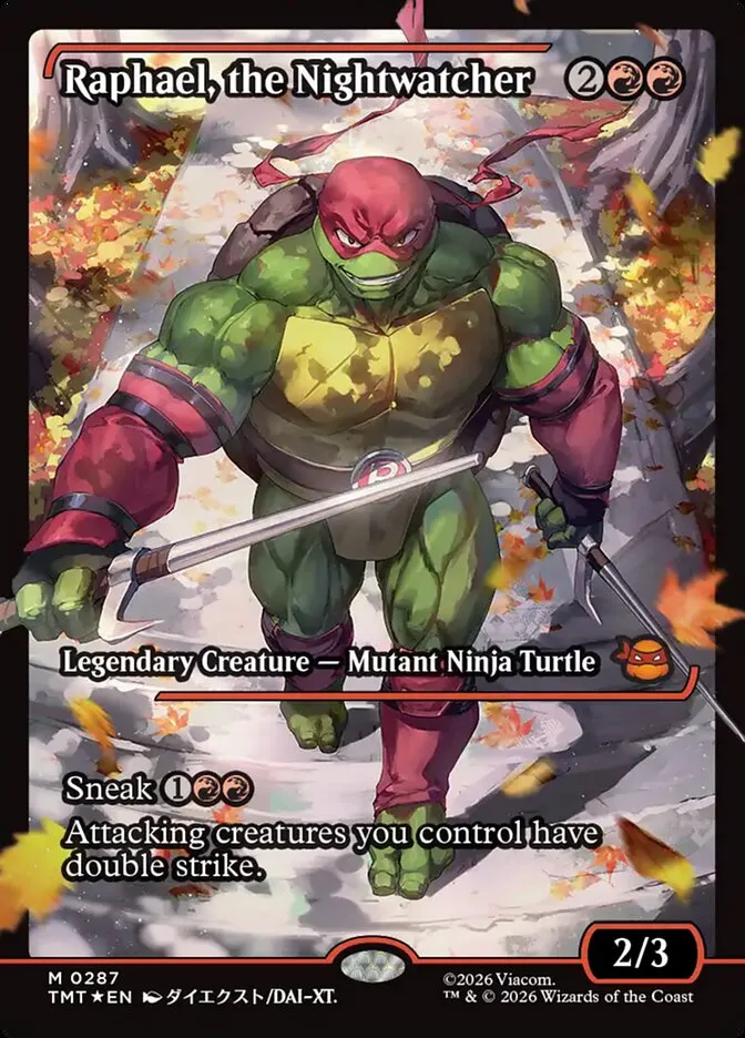TMT-287-Raphael--the-Nightwatcher Raphael, the Nightwatcher kaufen - Teenage Mutant Ninja Turtles bei TcG Love