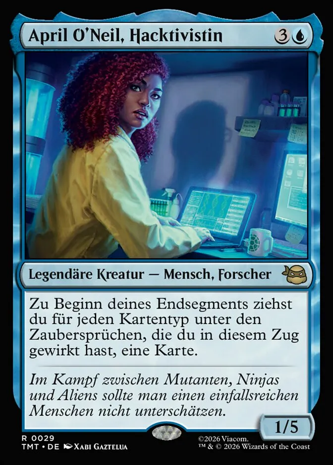 April O'Neil, Hacktivistin kaufen - Teenage Mutant Ninja Turtles bei TcG Love