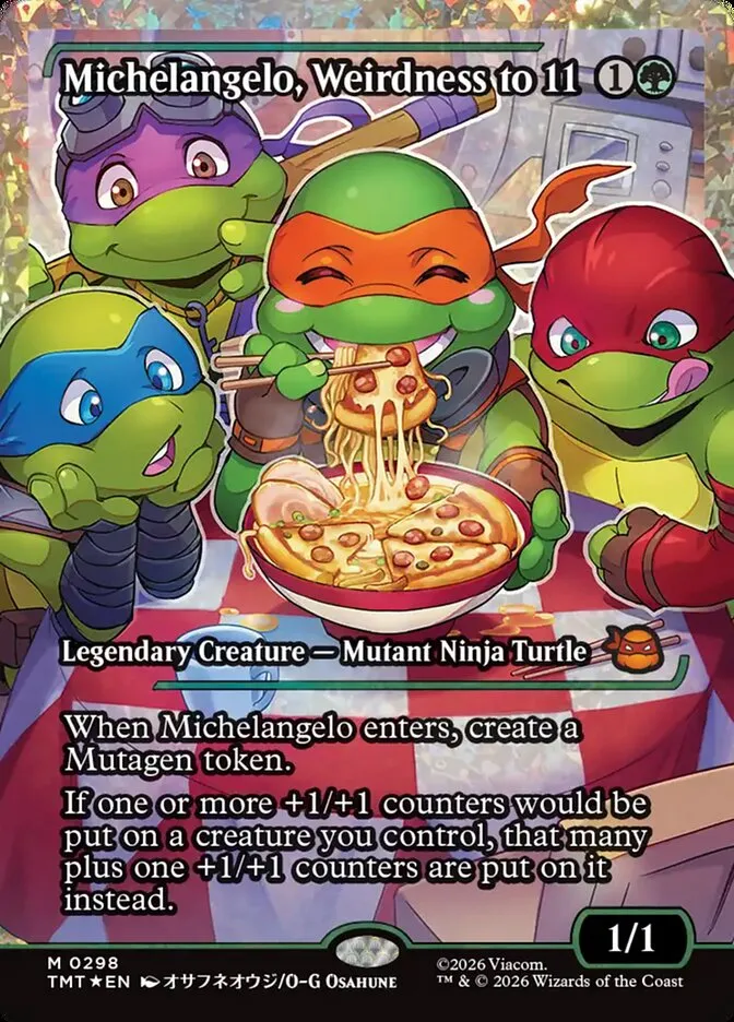 TMT-298-Michelangelo--Weirdness-to-11 Michelangelo, Weirdness to 11 kaufen - Teenage Mutant Ninja Turtles bei TcG Love