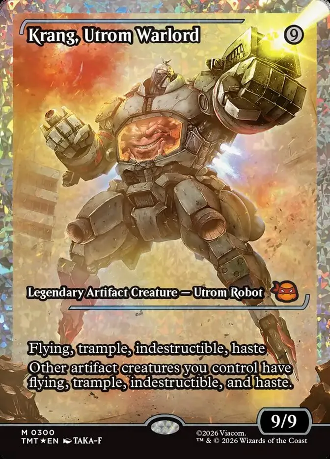 TMT-300-Krang--Utrom-Warlord Krang, Utrom Warlord kaufen - Teenage Mutant Ninja Turtles bei TcG Love