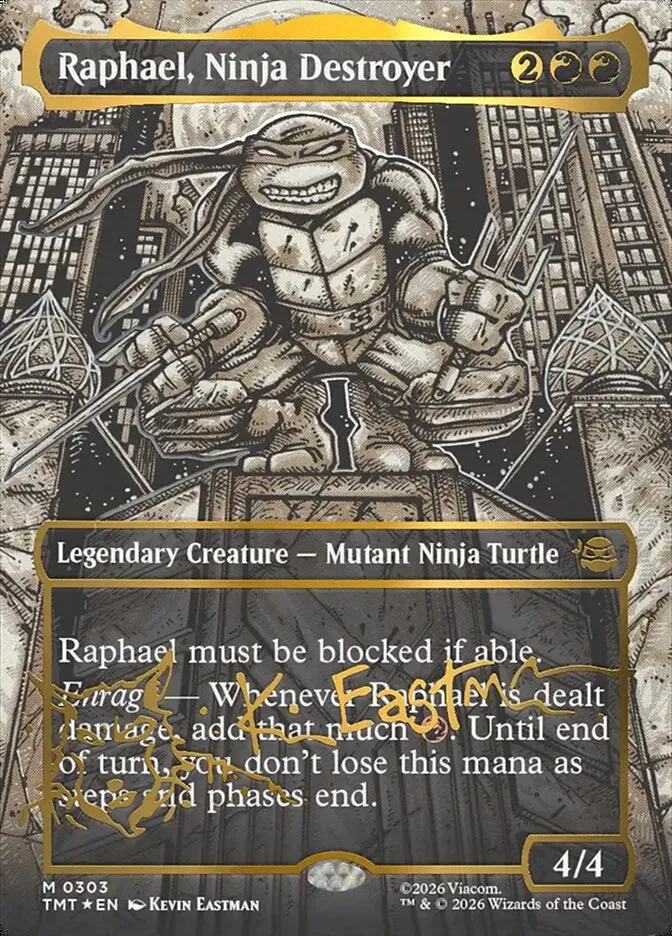 TMT-303-Raphael--Ninja-Destroyer Raphael, Ninja Destroyer kaufen - Teenage Mutant Ninja Turtles bei TcG Love