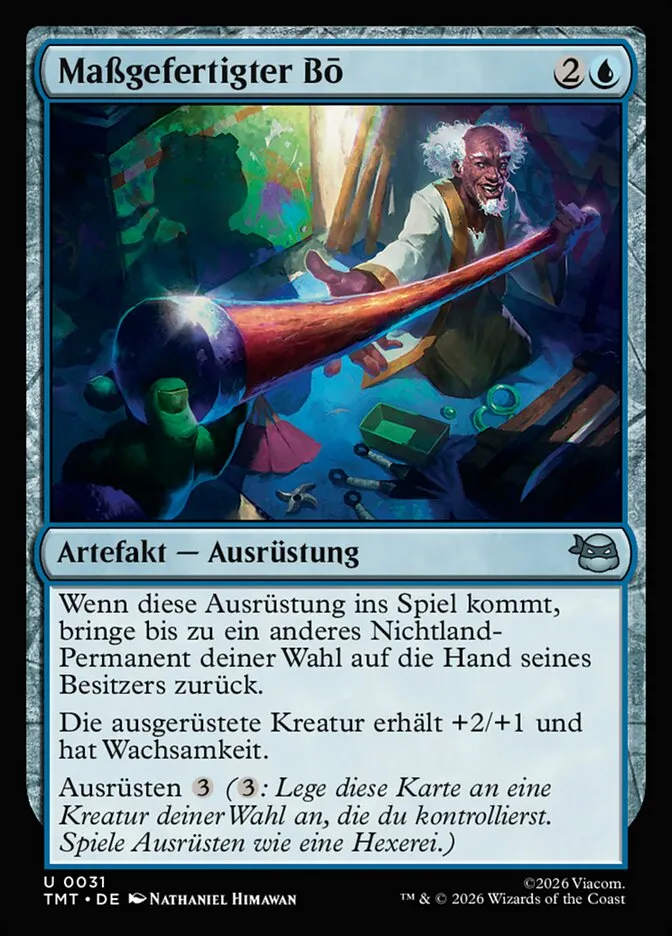 Maßgefertigter Bō kaufen - Teenage Mutant Ninja Turtles bei TcG Love