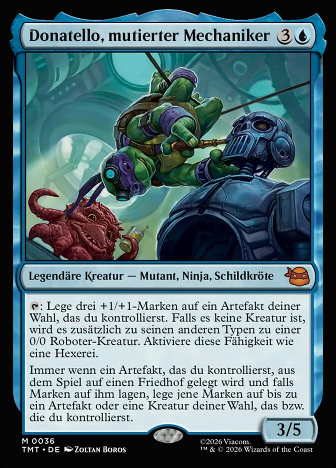 TMT-36-Donatello--mutierter-Mechaniker-de Donatello, mutierter Mechaniker kaufen - Teenage Mutant Ninja Turtles bei TcG Love