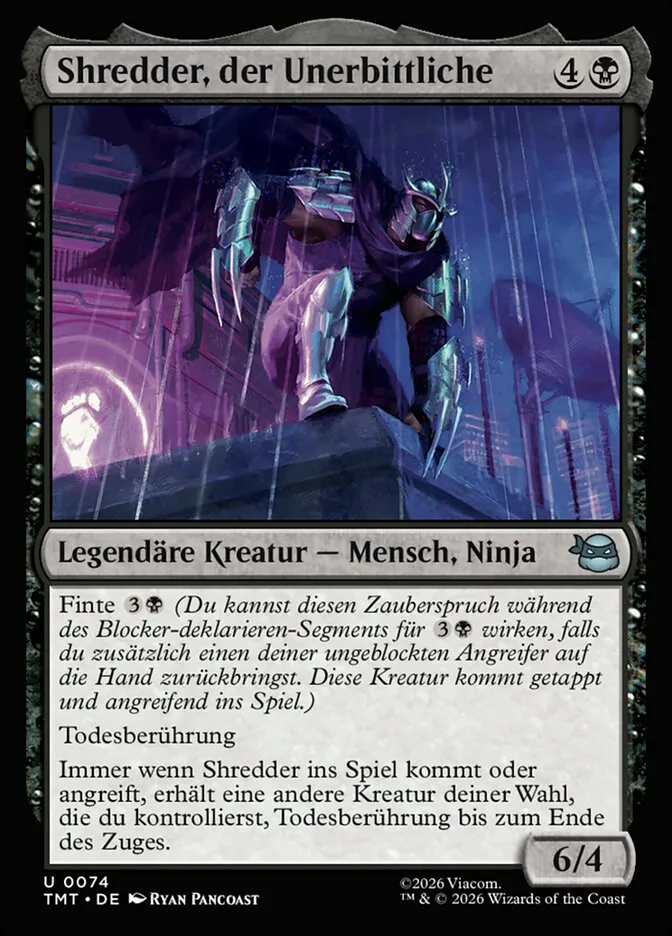 TMT-74-Shredder--der-Unerbittliche-de Shredder, der Unerbittliche kaufen - Teenage Mutant Ninja Turtles bei TcG Love