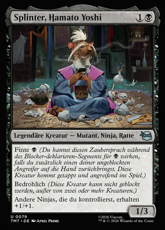 TMT-79-Splinter--Hamato-Yoshi-de Splinter, Hamato Yoshi kaufen - Teenage Mutant Ninja Turtles bei TcG Love