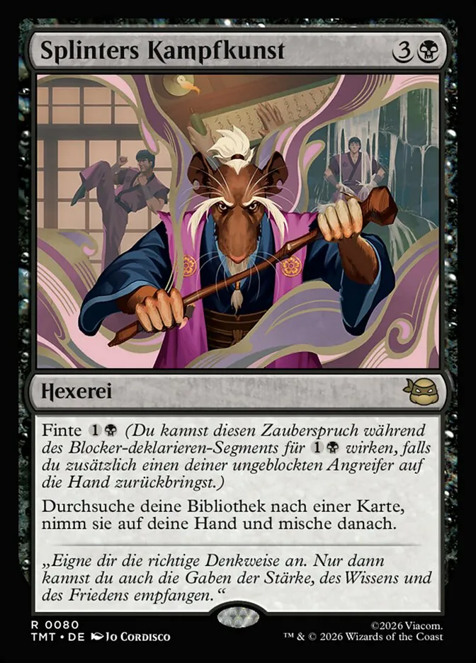 TMT-80-Splinters-Kampfkunst-de Splinters Kampfkunst kaufen - Teenage Mutant Ninja Turtles bei TcG Love