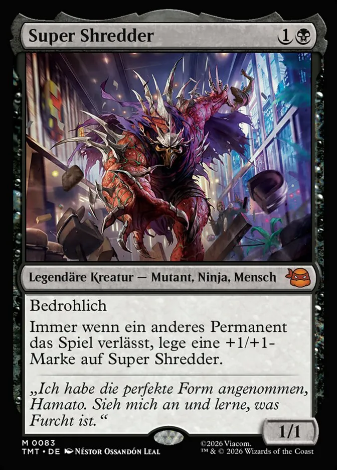 TMT-83-Super-Shredder-de Super Shredder kaufen - Teenage Mutant Ninja Turtles bei TcG Love