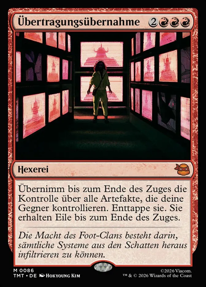 Übertragungsübernahme kaufen - Teenage Mutant Ninja Turtles bei TcG Love
