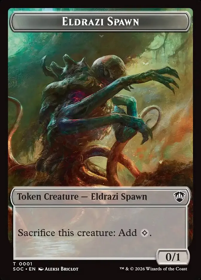 Eldrazi Spawn kaufen - Secrets of Strixhaven Commander Tokens bei TcG Love