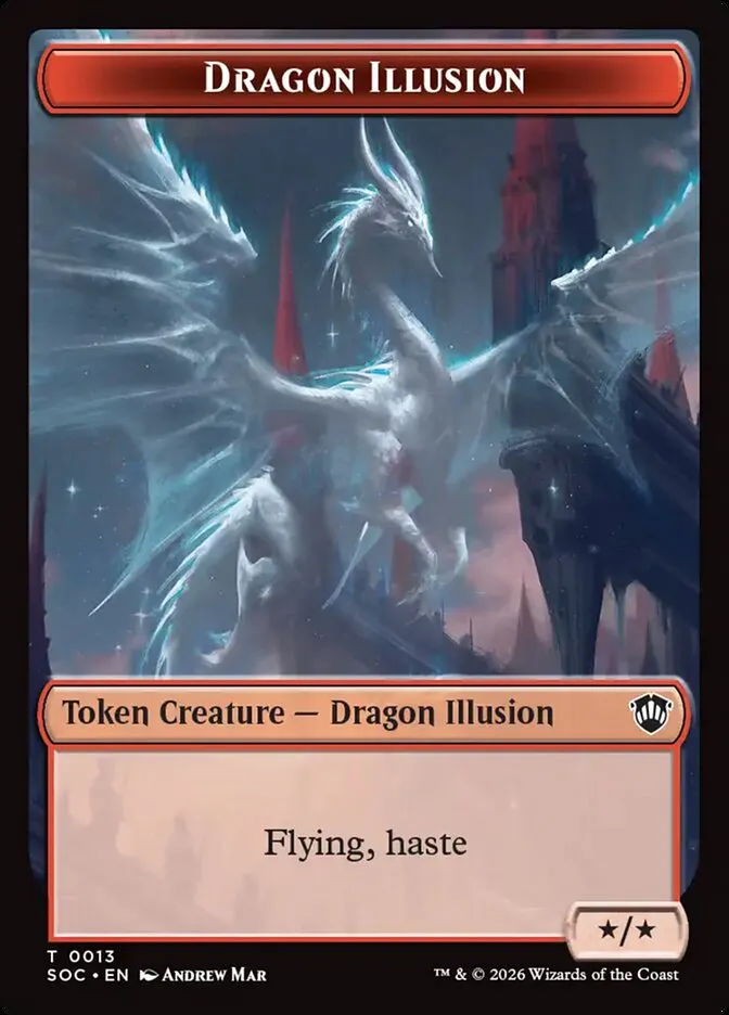 Dragon Illusion kaufen - Secrets of Strixhaven Commander Tokens bei TcG Love