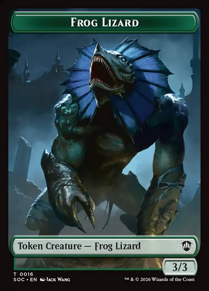 Frog Lizard kaufen - Secrets of Strixhaven Commander Tokens bei TcG Love