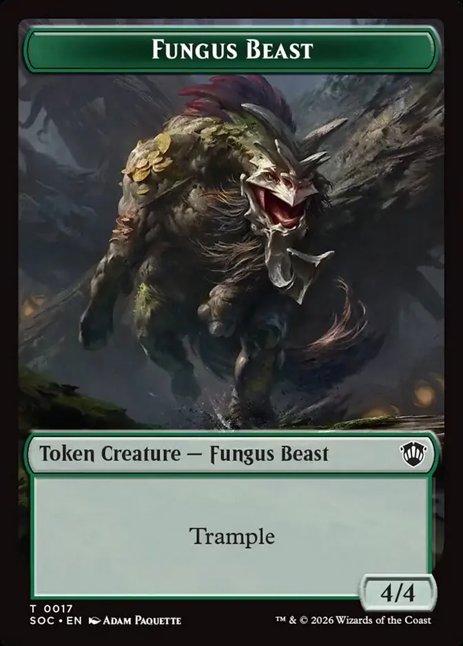 Fungus Beast kaufen - Secrets of Strixhaven Commander Tokens bei TcG Love