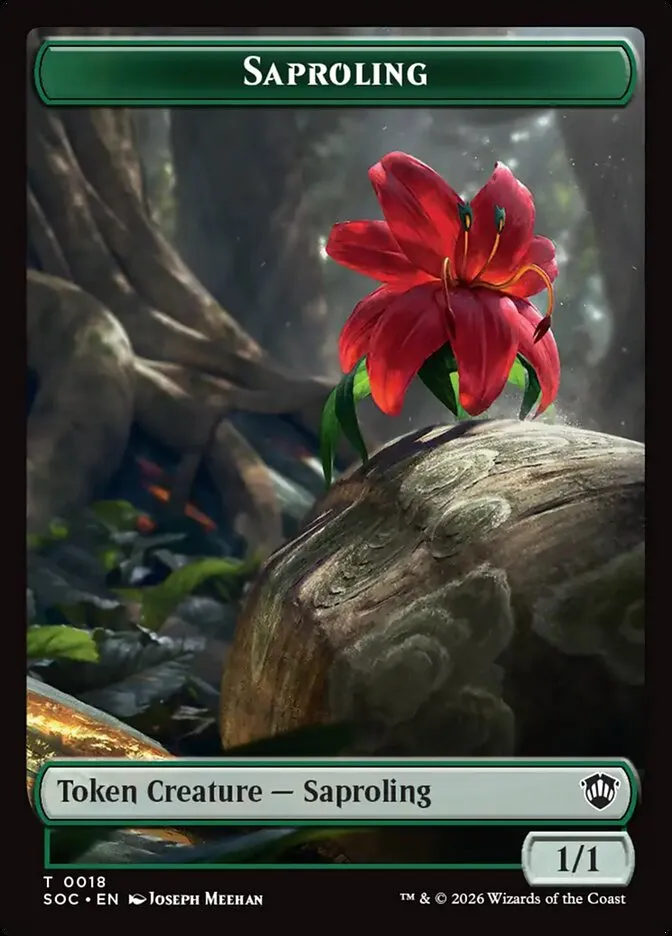 Saproling kaufen - Secrets of Strixhaven Commander Tokens bei TcG Love