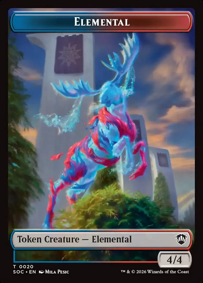 Elemental kaufen - Secrets of Strixhaven Commander Tokens bei TcG Love