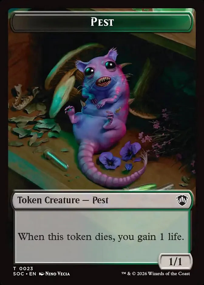 Pest kaufen - Secrets of Strixhaven Commander Tokens bei TcG Love