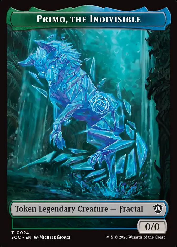 Primo, the Indivisible kaufen - Secrets of Strixhaven Commander Tokens bei TcG Love