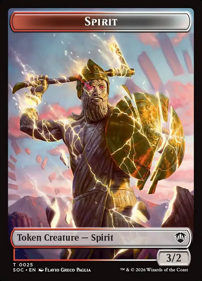 Spirit kaufen - Secrets of Strixhaven Commander Tokens bei TcG Love