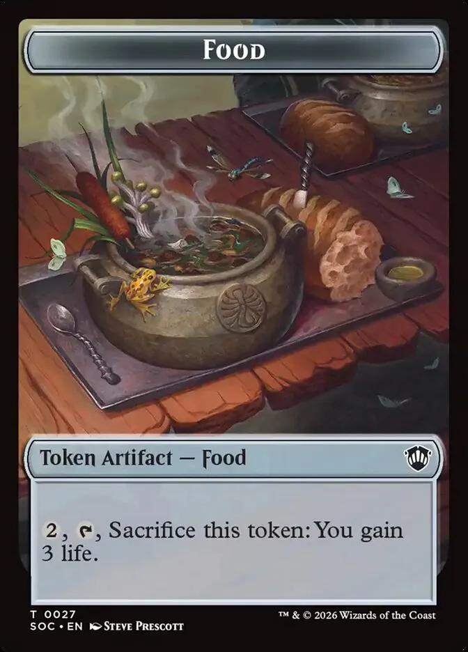 Food kaufen - Secrets of Strixhaven Commander Tokens bei TcG Love