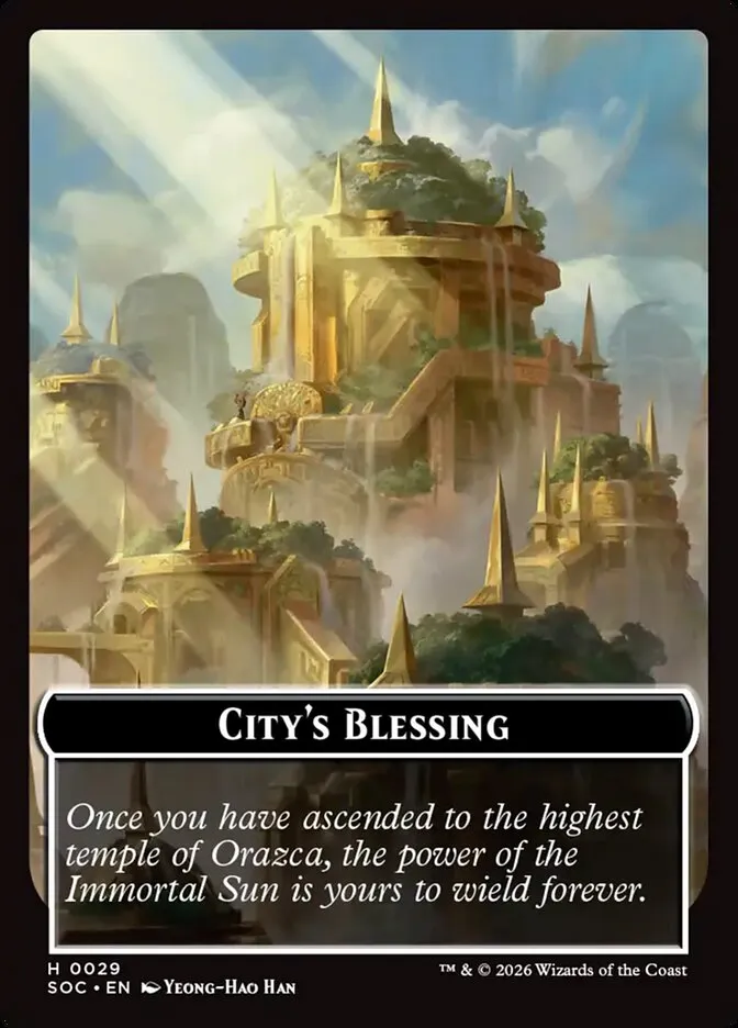 City's Blessing kaufen - Secrets of Strixhaven Commander Tokens bei TcG Love