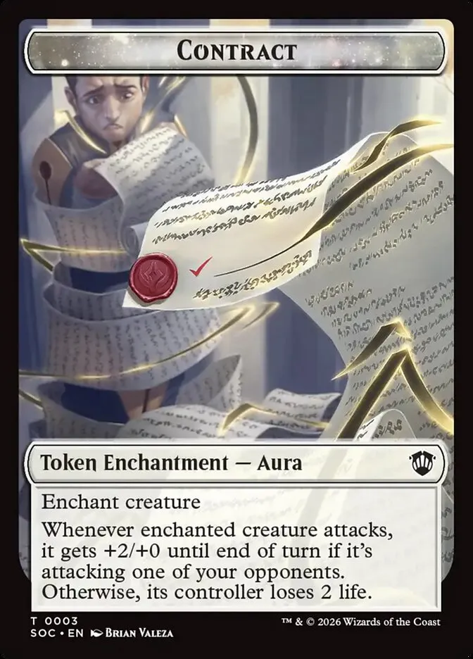 Contract kaufen - Secrets of Strixhaven Commander Tokens bei TcG Love