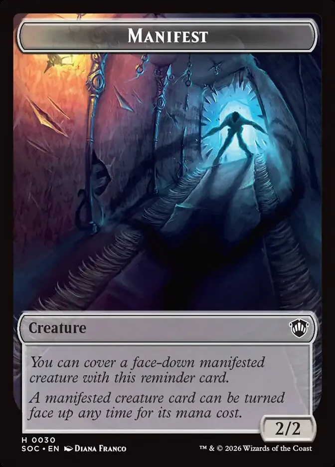 Manifest kaufen - Secrets of Strixhaven Commander Tokens bei TcG Love