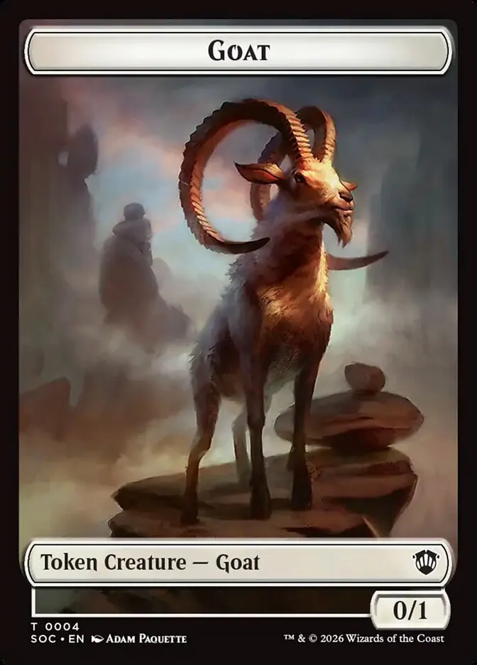 Goat kaufen - Secrets of Strixhaven Commander Tokens bei TcG Love