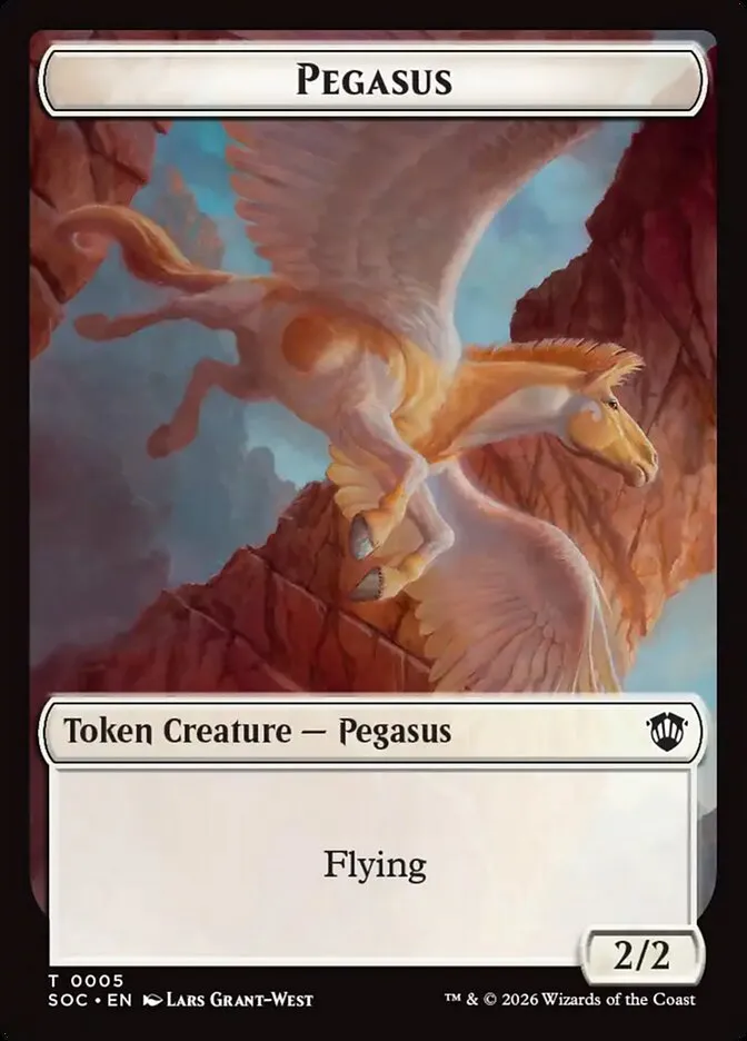 Pegasus kaufen - Secrets of Strixhaven Commander Tokens bei TcG Love